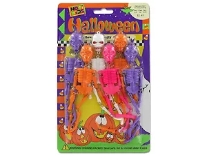 SA143 | Bulk Buys Colorful Halloween Skeleton Decorations