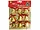 Bulk Buys Festive Metallic Christmas Bells and Bows Set - 6