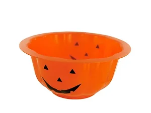 SA404 | Bulk Buys Halloween Pumpkin Candy Serving Bowl