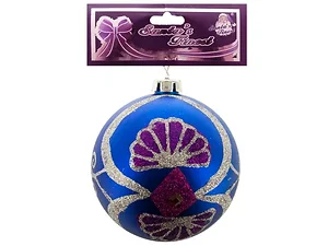 SA581 | Bulk Buys Elegant Glittering Peacock Tail Ornament