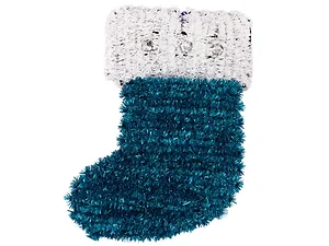 SA591 | Bulk Buys Sparkling Christmas Stocking Decoration