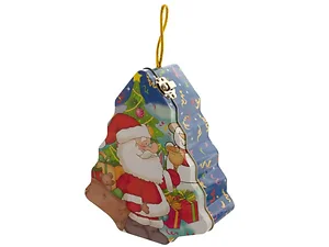 SA464 | Bulk Buys Santa's Blue Hanging Coin Bank for