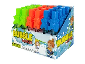 Bulk Buys Colorful Bubble Wands Display for Spring/Summer