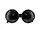 Bulk Buys Retro Black Flip-up Round Sunglasses for a 70s