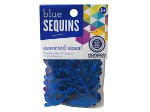 Bulk SC033 Blue Craft Sequins