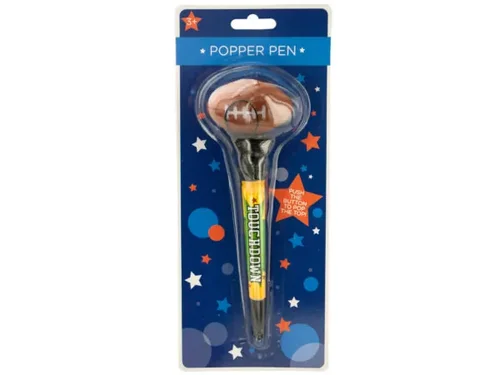 SC145 | Bulk Buys Fun Sports Popper Ballpoint Pen for Kids