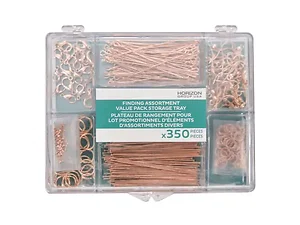SC495 | Bulk Buys Rose Gold Jewelry Making Findings Pack