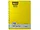 SC549 | Bulk Buys Bright Yellow Wirebound Notebook with 100