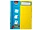 SC555 | Bulk Buys Yellow Wide Ruled Notebook with Half