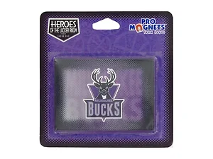 Bulk Buys Milwaukee Bucks Official NBA Team Logo Magnet