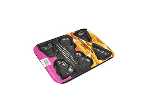 Bulk Buys Christmas Tree & Shape Muffin Pan - 6 Cup Bakeware