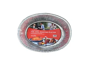 UU144 | Bulk Buys Disposable Foil Roasting Pan for Oven &