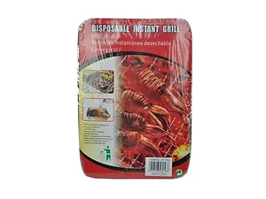 Bulk Buys Instant Use Disposable Charcoal Grill