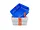UU264 | Bulk Buys Colorful Plastic Storage Baskets - Set of