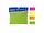 UU514 | Bulk Buys Colorful Sticky Notes Set - 300 Adhesive