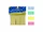 UU518 | Bulk Buys Colored Sticky Note Flag Pads - 3 Pack,