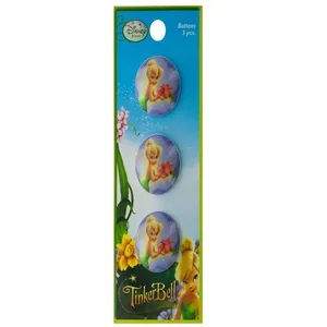 WM217 | Bulk Buys Three-Piece Tinkerbell Button Collection