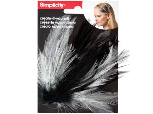 Bulk WM409 Simplicity Feather Plume Headband Accent