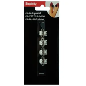 Bulk Buys Simplicity DIY Silver Shoe Clips - 4 Pack for