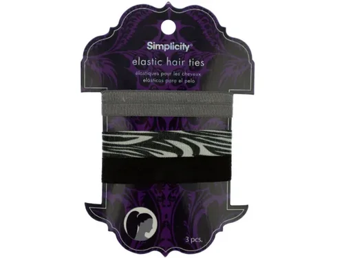 Bulk Buys Gray and Blue Twist Hair Accent for Stylish Looks