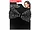 WM527 | Bulk Buys Stylish Black Bow Headband with Studded