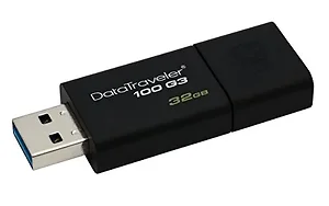 DT100G3/32GBCL | Kingston 32GB DataTraveler 100 G3 USB 3.0