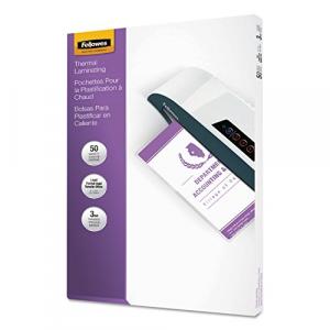 Fellowes 52226 (r)  Glossy Legal Document Laminating Pouches, 50 Pk