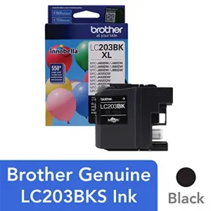 Original Brother LC203BK Innobella  High Yield Black Ink Cartridge - I