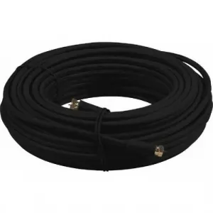 Rca VHB6111R Rg6 Coaxial Cable (100ft; Black)