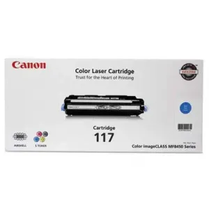 Original Canon 2577B001 Cartridge 117 Cyan Toner - For  Imageclass Mf8