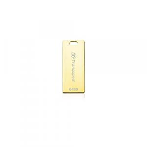 Transcend TS64GJFT3G 64gb Usb 2.0 Pen Drive - Gold