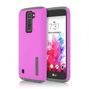 Ipio LGE-285-PKGRY Inc Dualpro Hard Shell Case With Impact Absorbing C