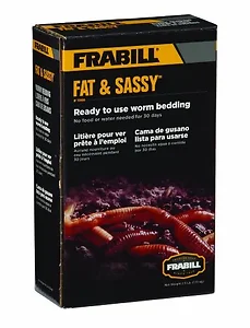 Frabill Frabill Fat & Sassy Pre-Mixed Worm Bedding - 2.5lbs