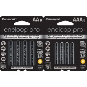 Panasonic RA26956 (r) Bk-3hcca8ba Eneloop(r) Rechargeable Xx Batteries