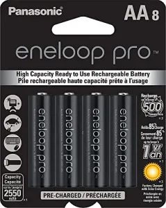 Panasonic RA26956 (r) Bk-3hcca8ba Eneloop(r) Rechargeable Xx Batteries