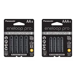 Panasonic RA26956 (r) Bk-3hcca8ba Eneloop(r) Rechargeable Xx Batteries