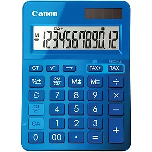 RA49372 | Canon LS-123K Metallic Blue Calculator - Compact