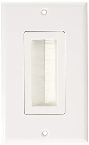 Ger 35285 Ge Wall Plate Sngl Wht