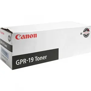 Original Canon 0387B003 Toner, Aa, Gpr-19, Black, 47,000 Pg Yield