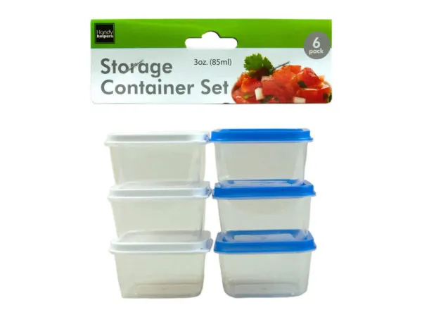 Bulk HX450 6 Pack 3 Ounce Storage Box Set