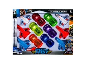 Bulk OT968 12 Pack Car And Jet Play Set