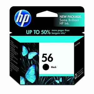 C6656A | Hp No. 56 Black Ink Cartridge for Jet Series