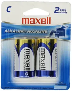 Maxell 723320 (r)  - Lr142bp Alkaline Batteries (c; 2 Pk; Carded)