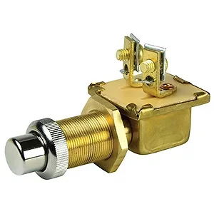 Bep Marine BEP Moisture Sealed Push Button Switch - SPST