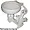 PHII | Raritan Standard Manual Toilet - Marine White Bowl