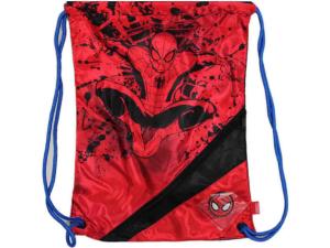 Bulk KR106 Spiderman Sack Pack Drawstring Backpack