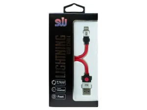 Bulk EN460 Red Iphone Lighting Usb Cable