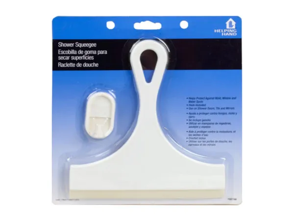 Bulk LL218 Shower Squeegee And Hanger Set