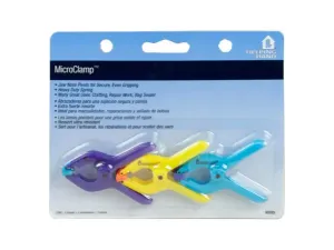 Bulk LL223 Helping Hands 3 Pack Colorful Small Clamps