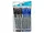 Bulk Buys Dual Color Ballpoint Stick Pens (Black/Blue, 10